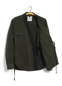 Remy, East and West Shirt Jacket, Olive Drill-Skjorter-Hansen Garments-Motorious Copenhagen