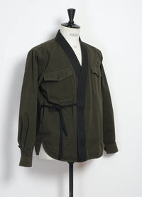 Remy, East and West Shirt Jacket, Olive Drill-Skjorter-Hansen Garments-Motorious Copenhagen