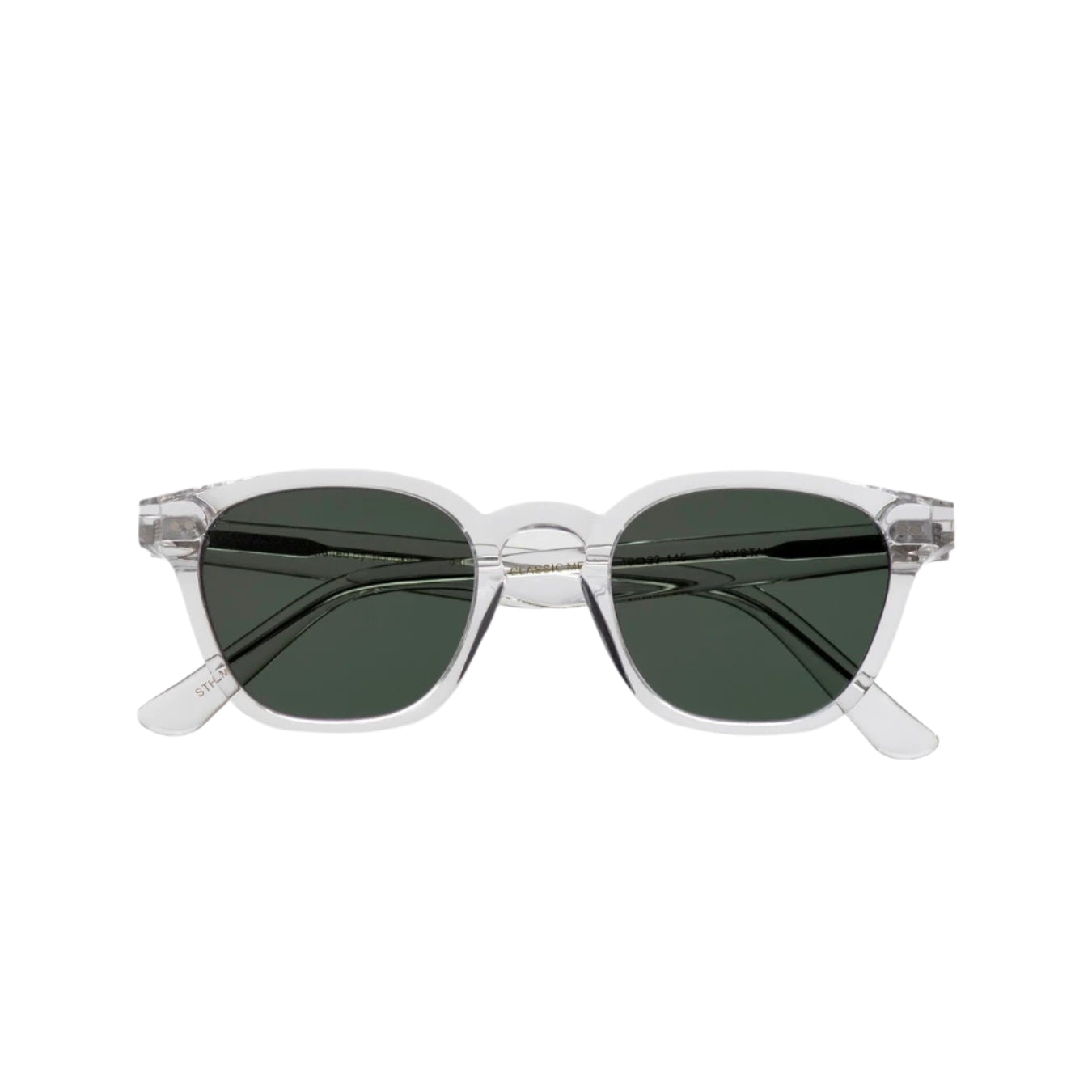 River, Crystal, Green Solid Lens-Solbriller-Monokel Eyewear-Motorious Copenhagen