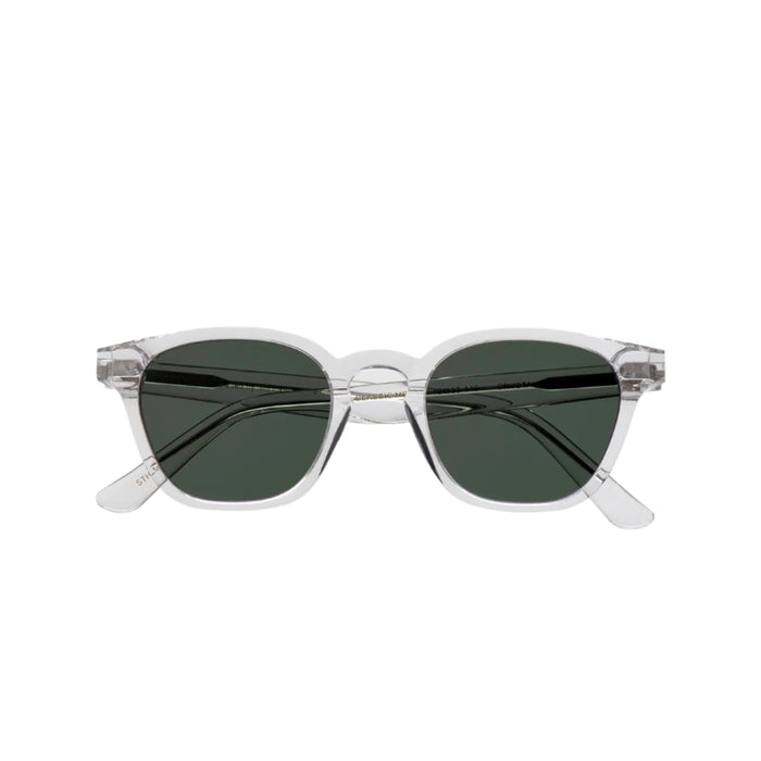 River, Crystal, Green Solid Lens-Solbriller-Monokel Eyewear-Motorious Copenhagen