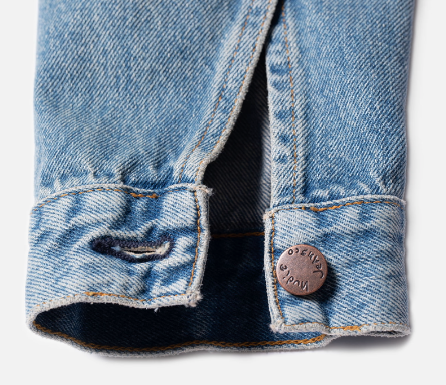 Robby Denim Jacket, Vintage Blue-Jakker-Nudie Jeans-Motorious Copenhagen