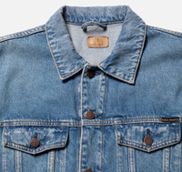 Robby Denim Jacket, Vintage Blue-Jakker-Nudie Jeans-Motorious Copenhagen