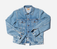 Robby Denim Jacket, Vintage Blue-Jakker-Nudie Jeans-Motorious Copenhagen