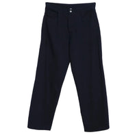 Robby, Wide Cut Trousers, Dobby Indigo-Bukser-Hansen Garments-Motorious Copenhagen