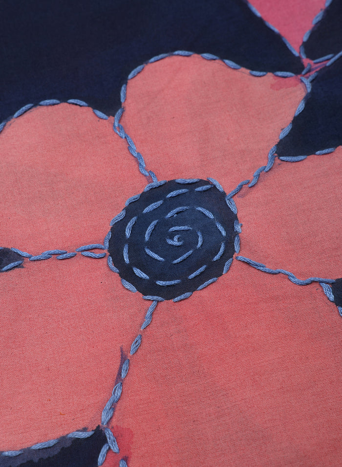 Rohit Short Sleeve Shirt, Navy, Hand painted-Skjorter-Kardo-Motorious Copenhagen