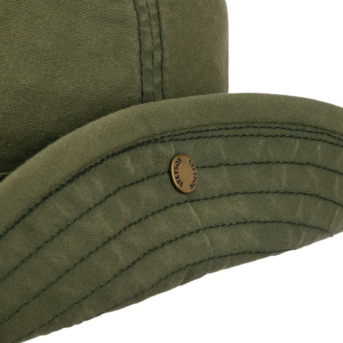 Roll-Up Cotton Hat, Olive-Hatte og Caps-Stetson-Motorious Copenhagen