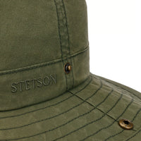 Roll-Up Cotton Hat, Olive-Hatte og Caps-Stetson-Motorious Copenhagen