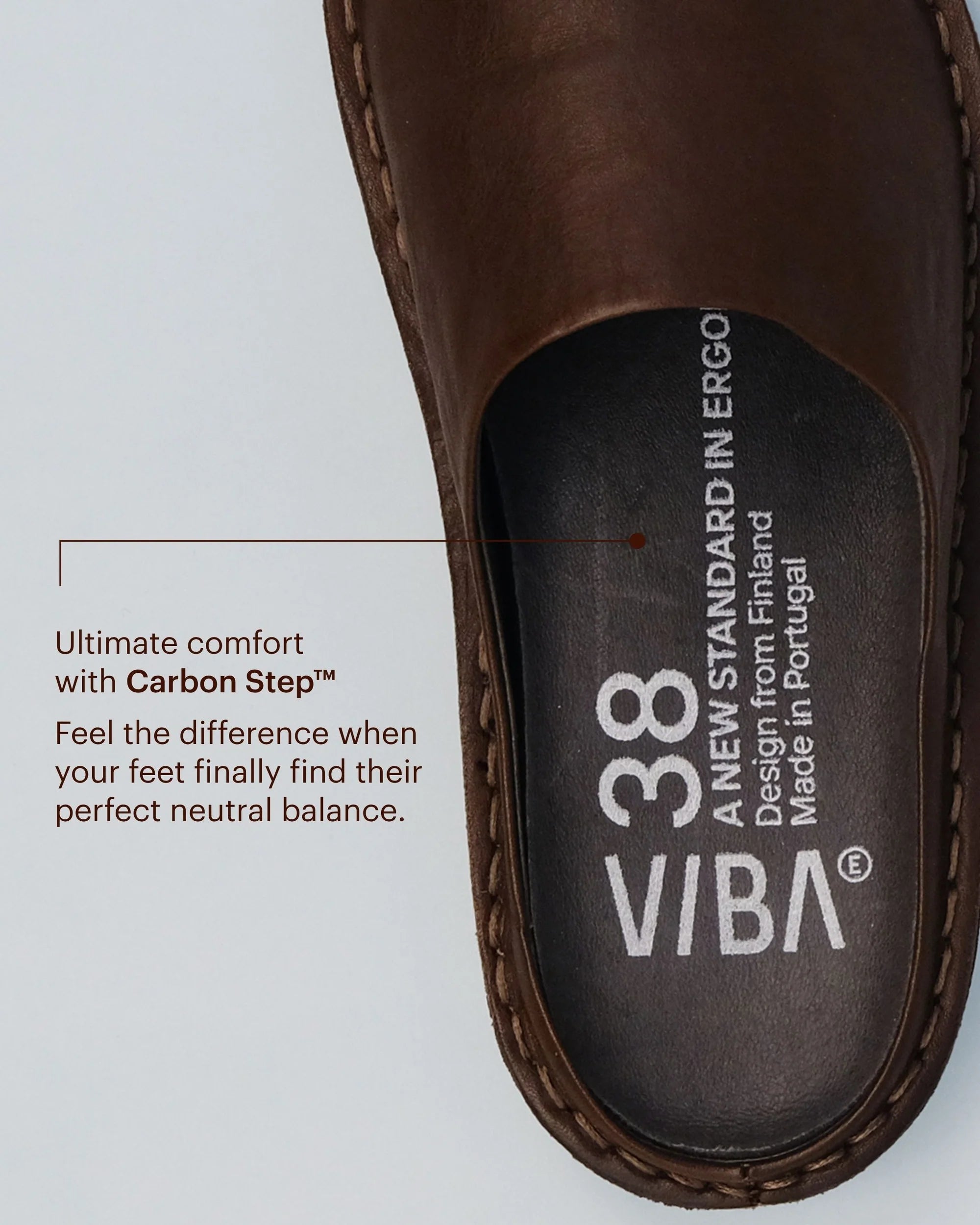 Roma Unisex Sandal, Leather, Cocoa Brown-Sko og støvler-Viba-Motorious Copenhagen