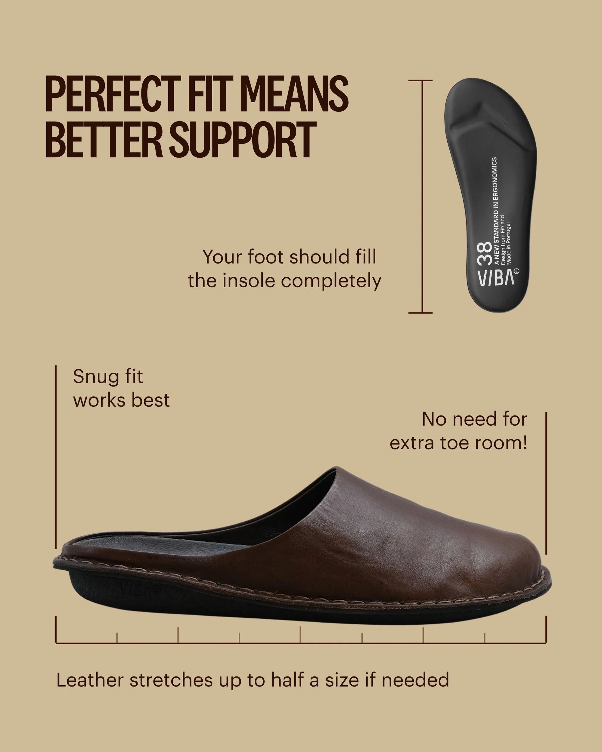 Roma Unisex Sandal, Leather, Cocoa Brown-Sko og støvler-Viba-Motorious Copenhagen