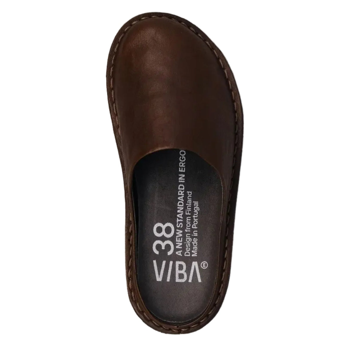 Roma Unisex Sandal, Leather, Cocoa Brown-Sko og støvler-Viba-Motorious Copenhagen
