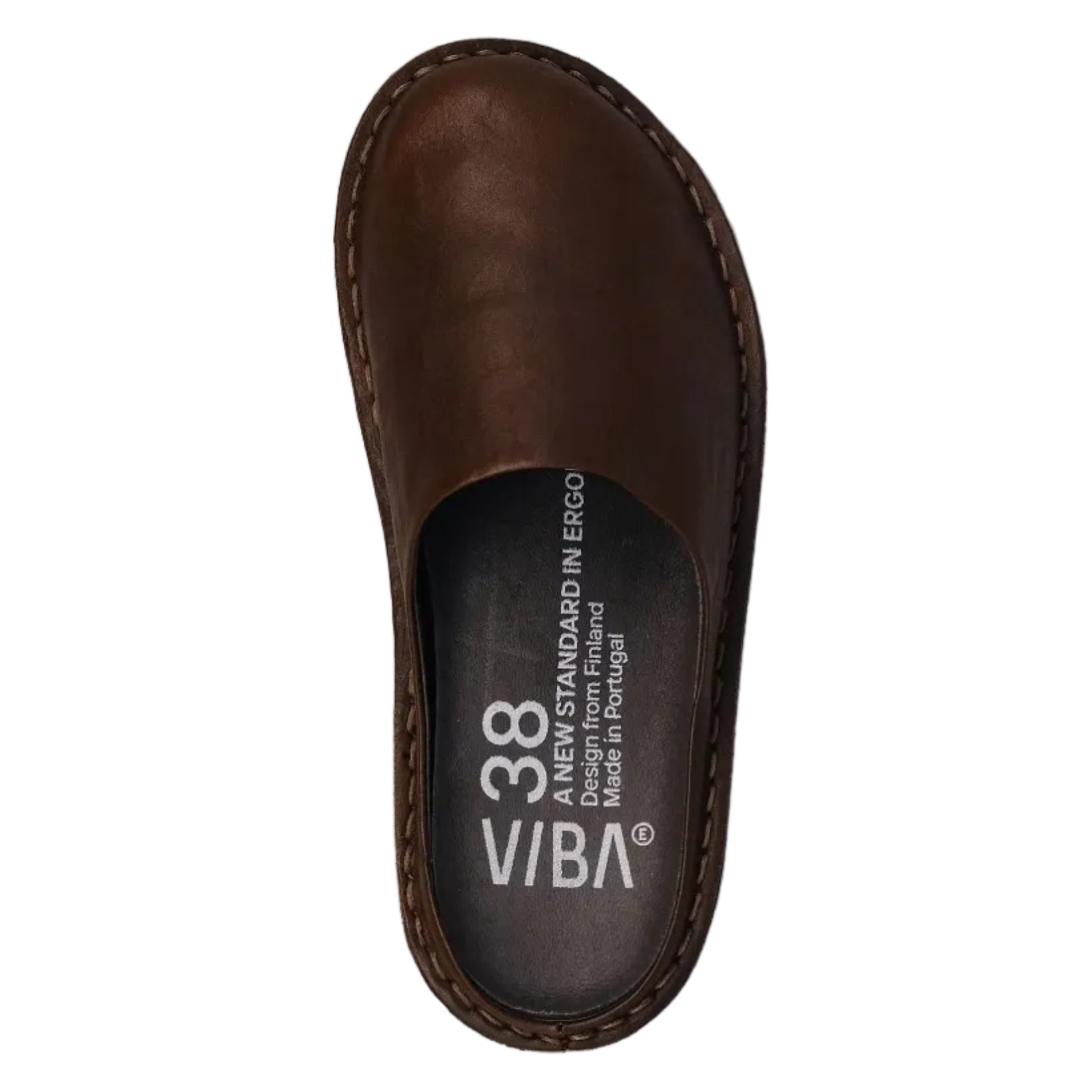 Roma Unisex Sandal, Leather, Cocoa Brown-Sko og støvler-Viba-Motorious Copenhagen