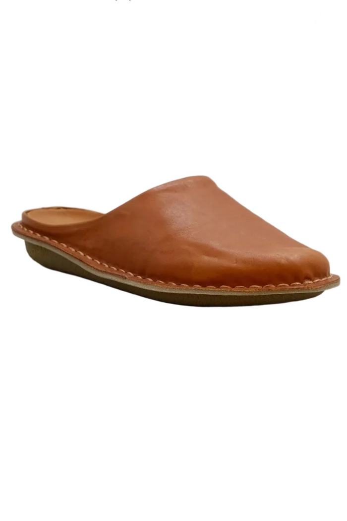 Roma Unisex Sandal, Leather, Cognac Brown-Sko og støvler-Viba-Motorious Copenhagen