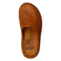 Roma Unisex Sandal, Leather, Cognac Brown-Sko og støvler-Viba-Motorious Copenhagen