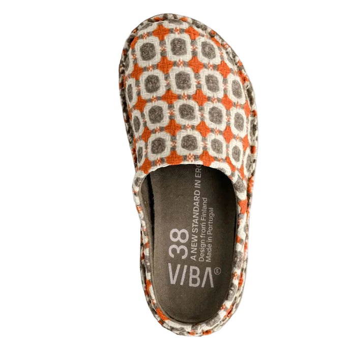 Roma Unisex Sandal, Wool, Burel 1956 Laranja-Sko og støvler-Viba-Motorious Copenhagen