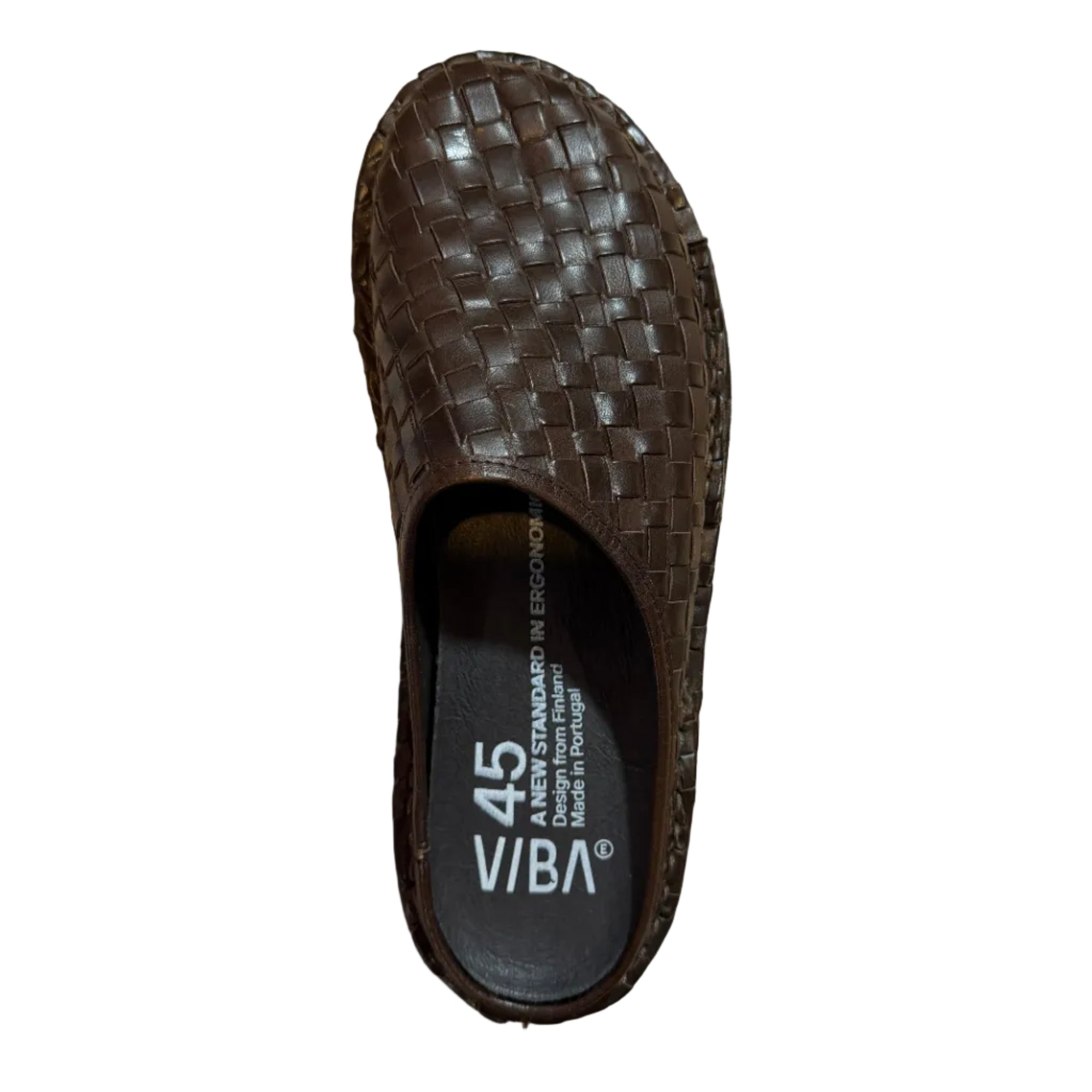 Roma Unisex Sandal, Woven Leather, Cocoa Brown-Sko og støvler-Viba-Motorious Copenhagen