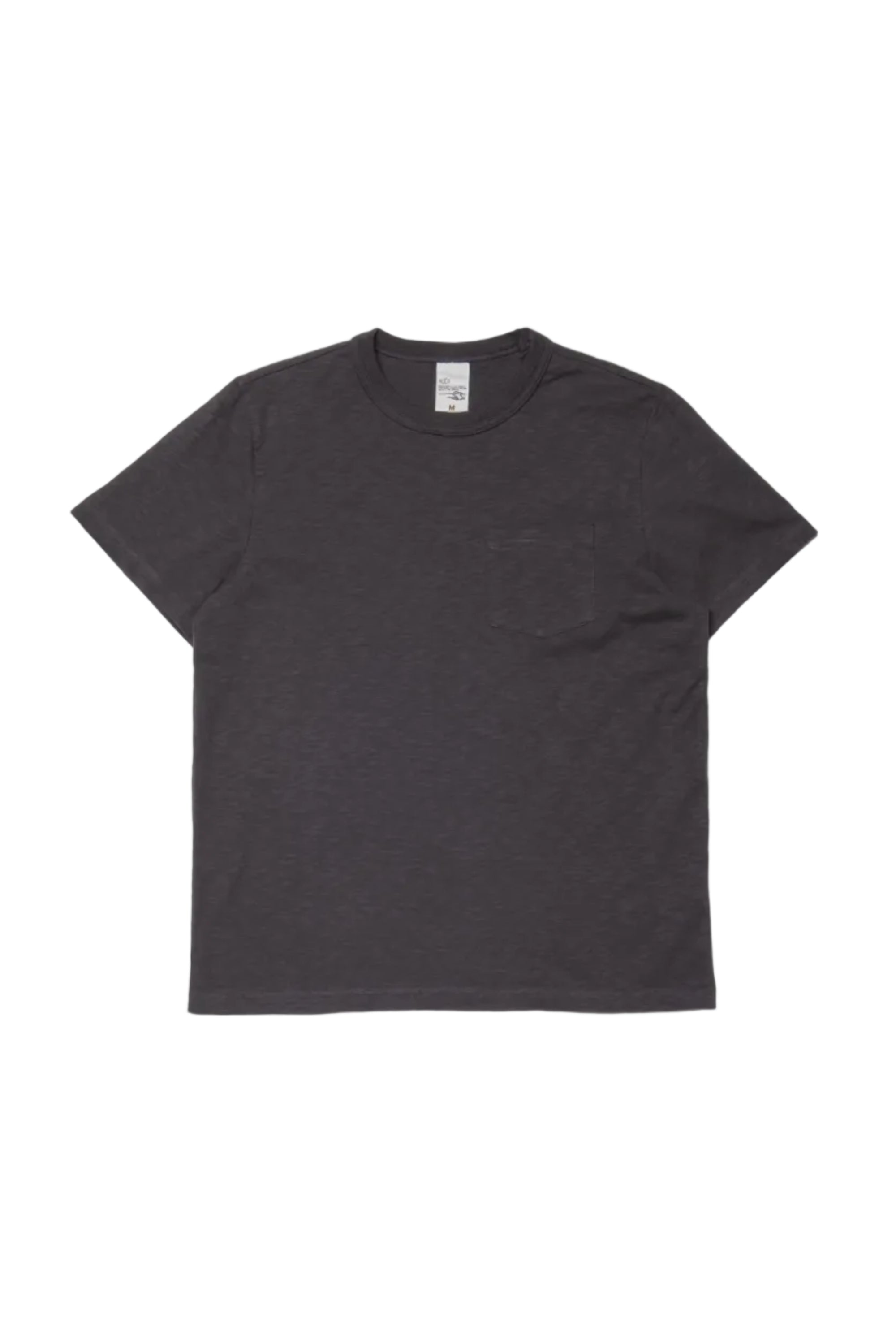 Roy Heavy Slub T-Shirt, Antracite-T-shirts-Nudie Jeans-Motorious Copenhagen
