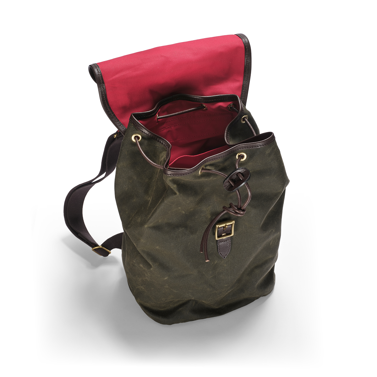 Rucksack, Light Waxed, Green-Tasker-Croots England-Motorious Copenhagen