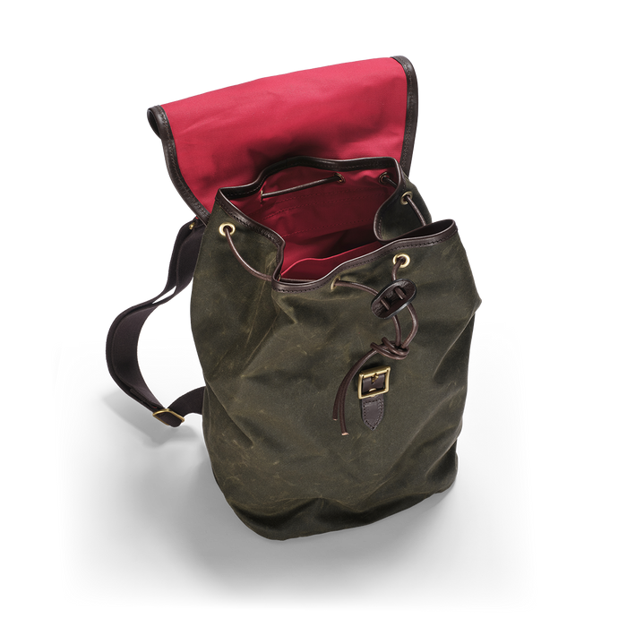Rucksack, Light Waxed, Green-Tasker-Croots England-Motorious Copenhagen