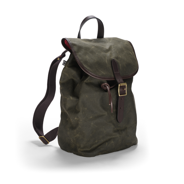 Rucksack, Light Waxed, Green-Tasker-Croots England-Motorious Copenhagen