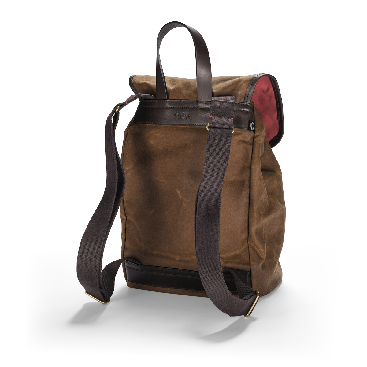 Rucksack, Light Waxed, Sandstone-Tasker-Croots England-Motorious Copenhagen