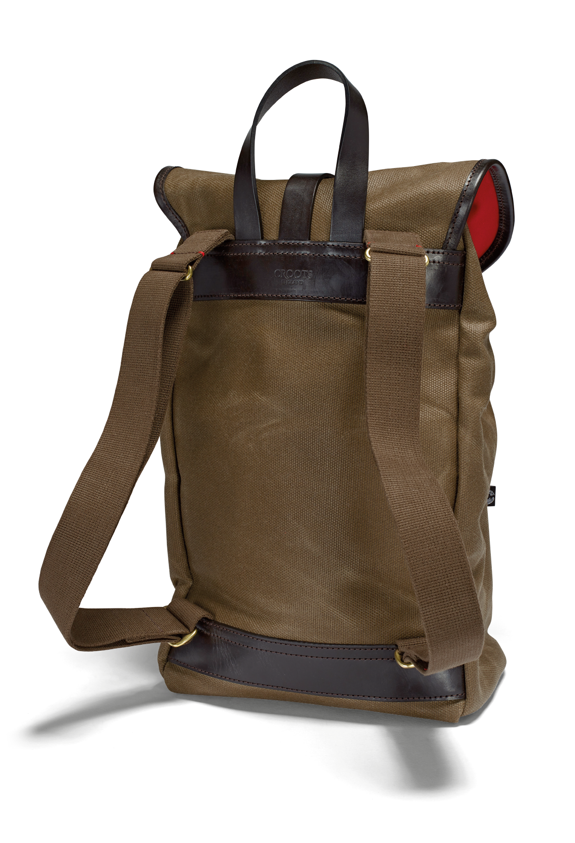 Rucksack, Vintage Waxed Canvas, Olive-Tasker-Croots England-Motorious Copenhagen