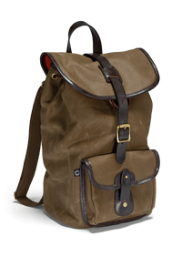 Rucksack, Vintage Waxed Canvas, Olive-Tasker-Croots England-Motorious Copenhagen