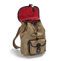 Rucksack, Vintage Waxed Canvas, Sand-Tasker-Croots England-Motorious Copenhagen