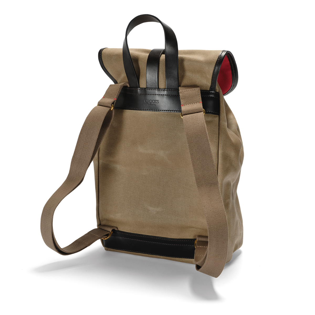 Rucksack, Vintage Waxed Canvas, Sand-Tasker-Croots England-Motorious Copenhagen