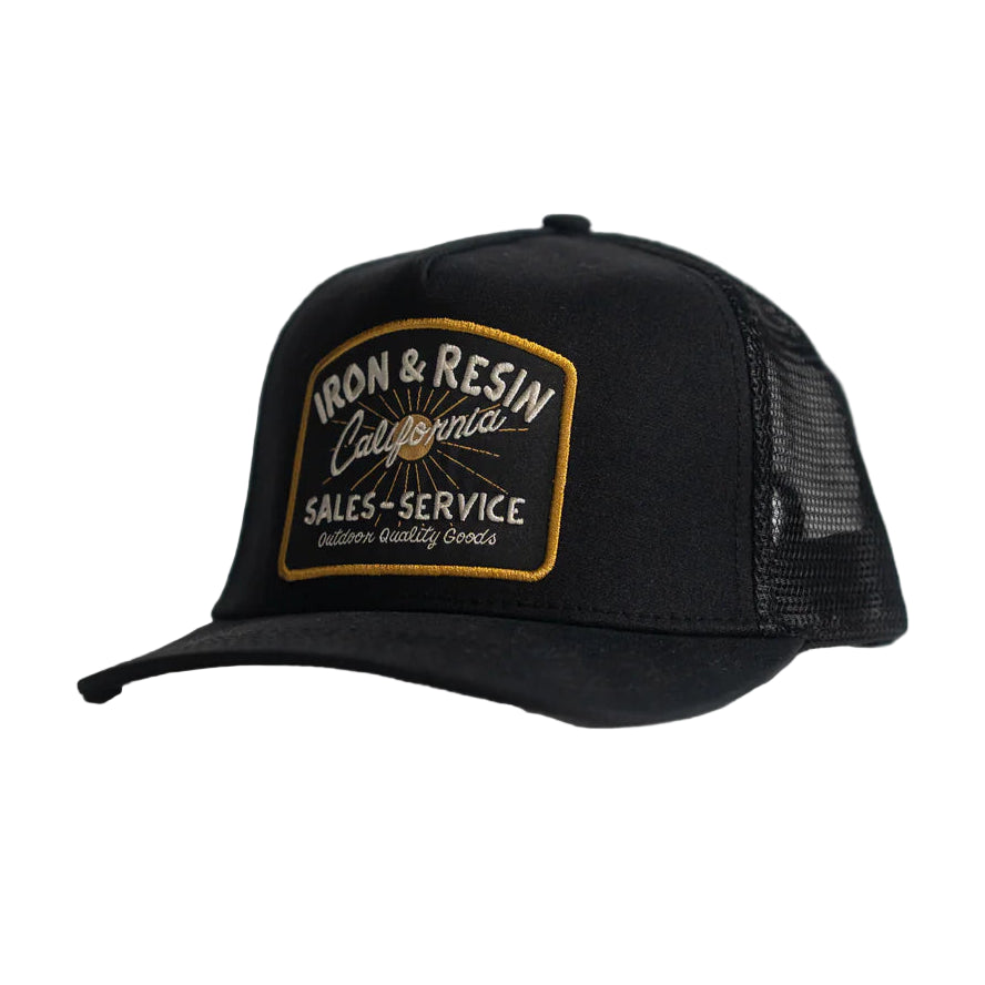 Sales&Service Trucker Cap, Black-Hatte og Caps-Iron & Resin-Motorious Copenhagen