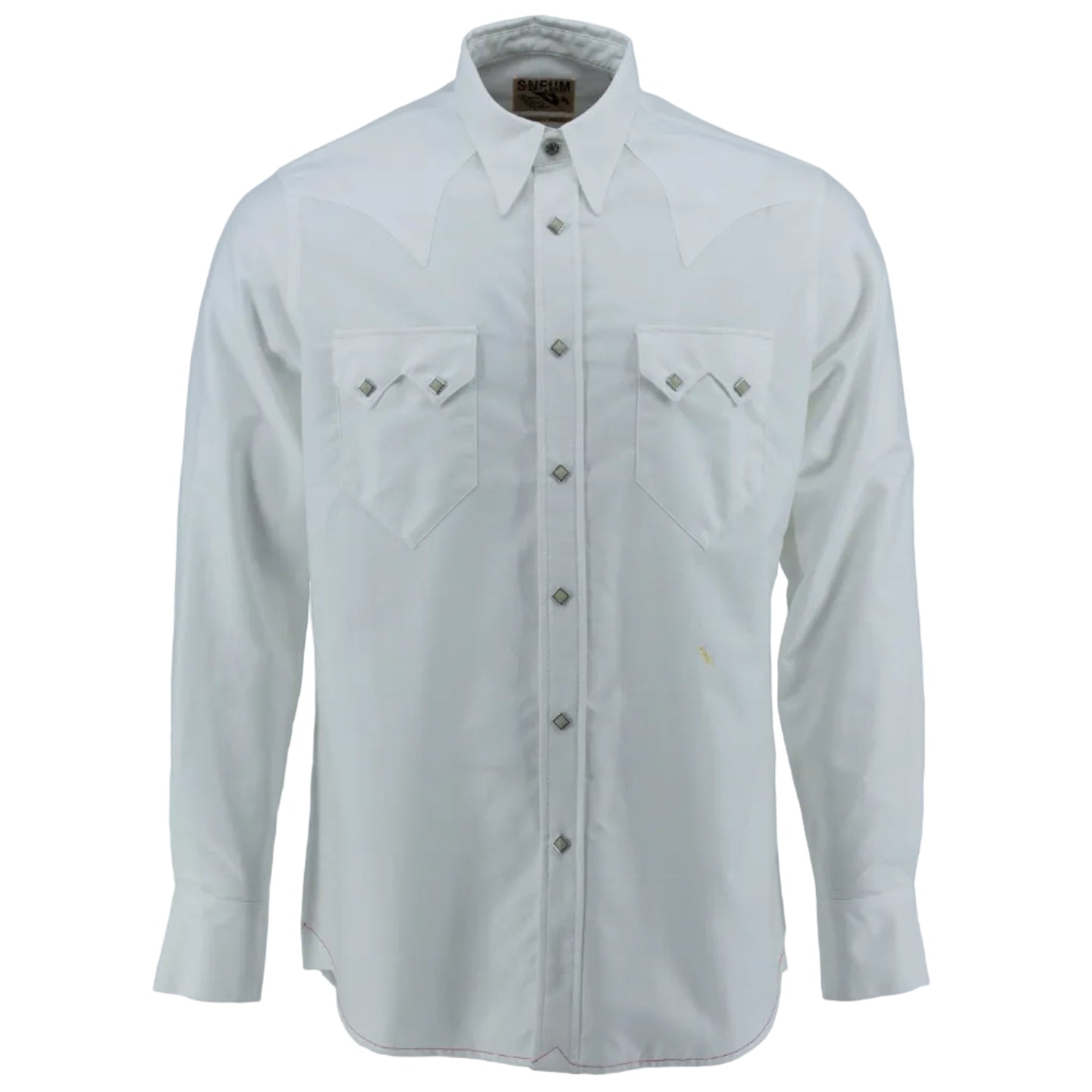 Sawtooth Western Shirt, Oxford, White-Skjorter-Sneum-Motorious Copenhagen