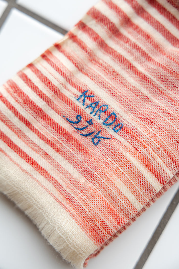 Scarf, Handwoven Pashmina, Rose-Halstørklæder-Kardo-Motorious Copenhagen