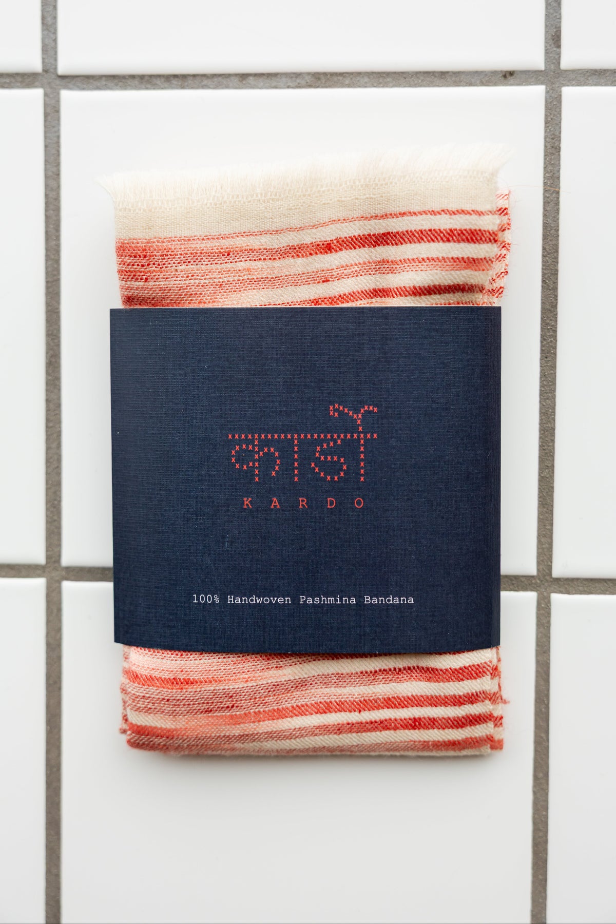 Scarf, Handwoven Pashmina, Rose-Halstørklæder-Kardo-Motorious Copenhagen