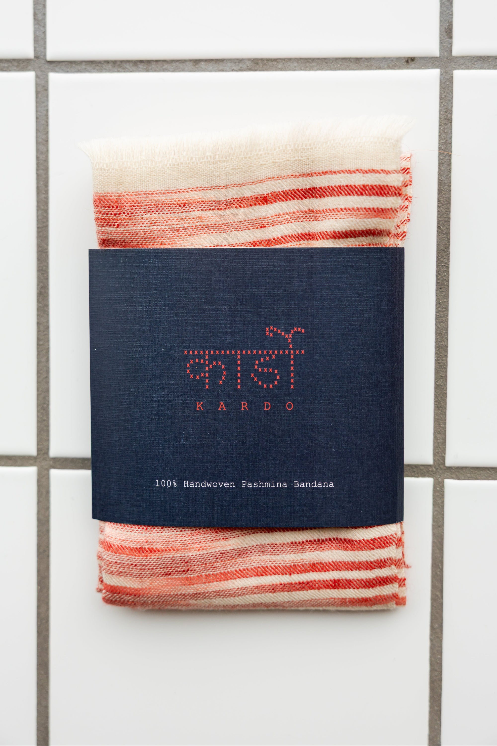 Scarf, Handwoven Pashmina, Rose-Halstørklæder-Kardo-Motorious Copenhagen