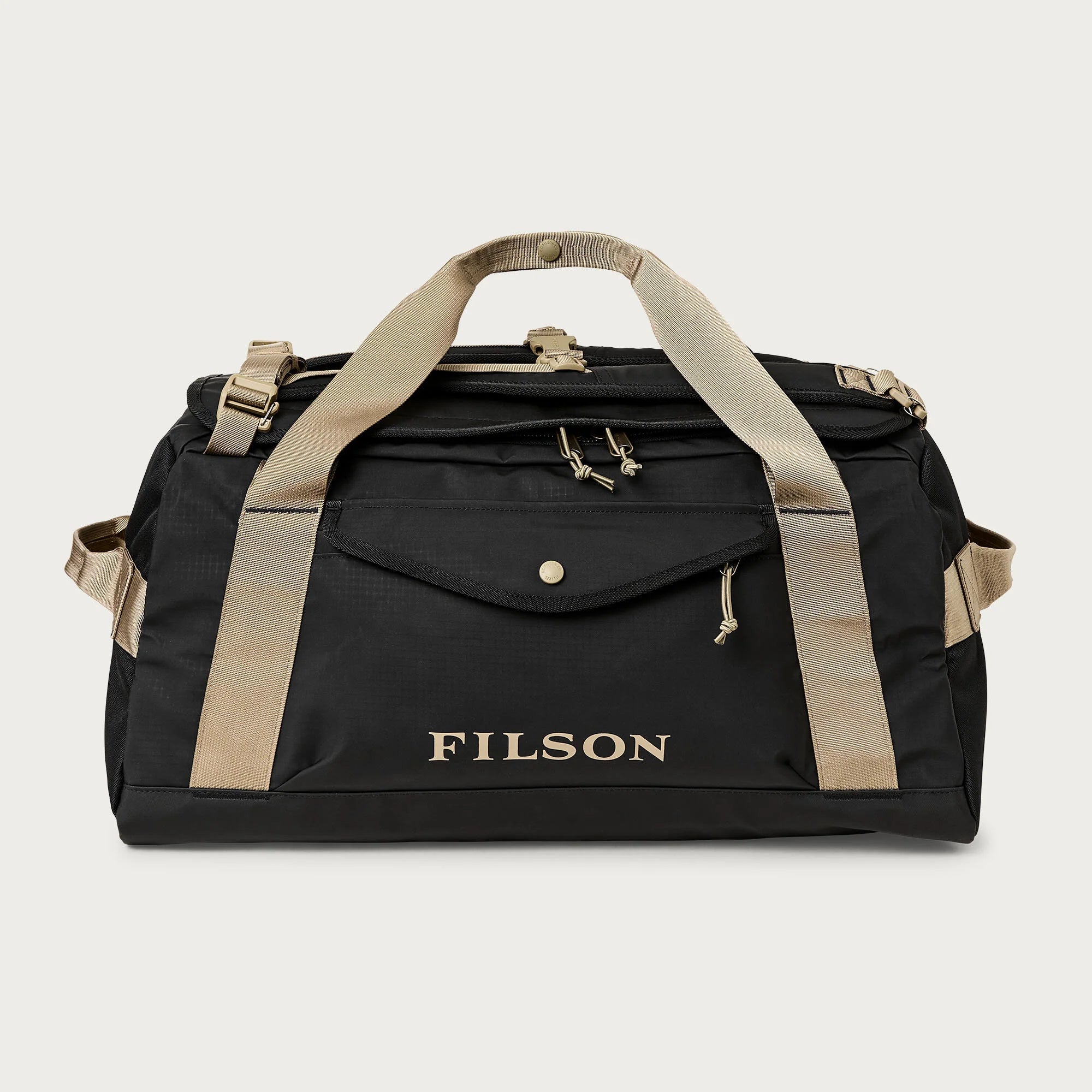 Scout 50 liter Duffle, Black/Covert-Tasker-Filson 1897-Motorious Copenhagen