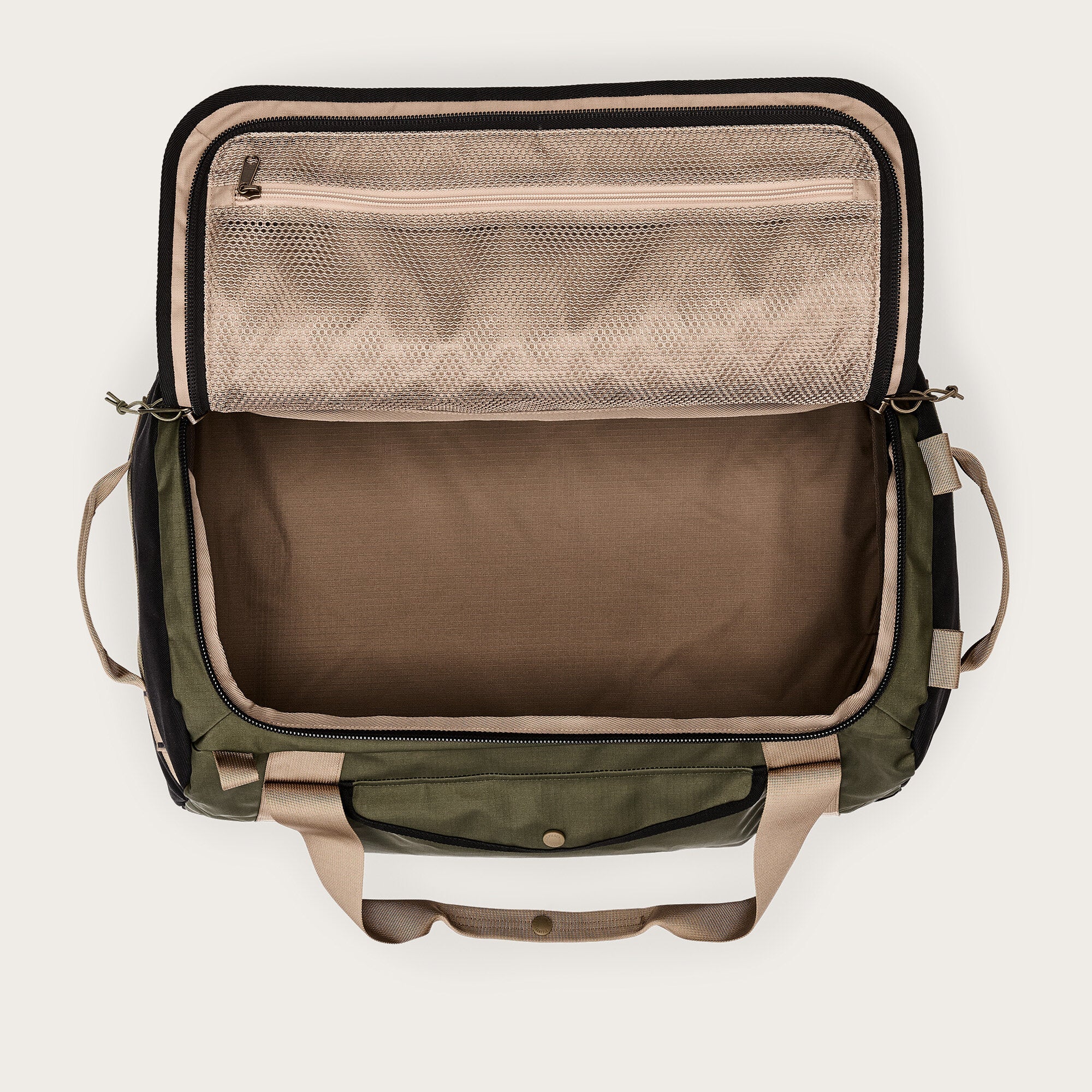 Scout 50 liter Duffle, Olive/Black/Covert-Tasker-Filson 1897-Motorious Copenhagen