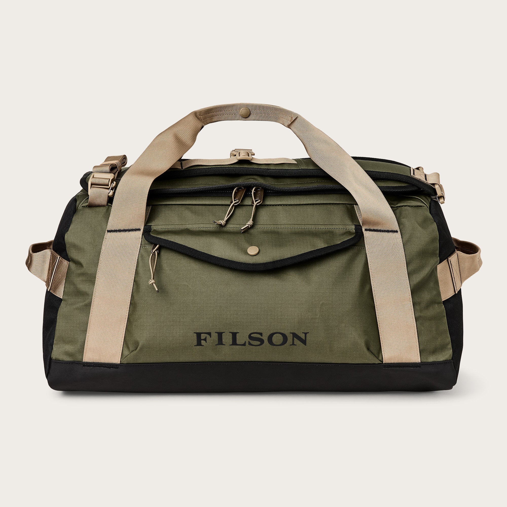 Scout 50 liter Duffle, Olive/Black/Covert-Tasker-Filson 1897-Motorious Copenhagen