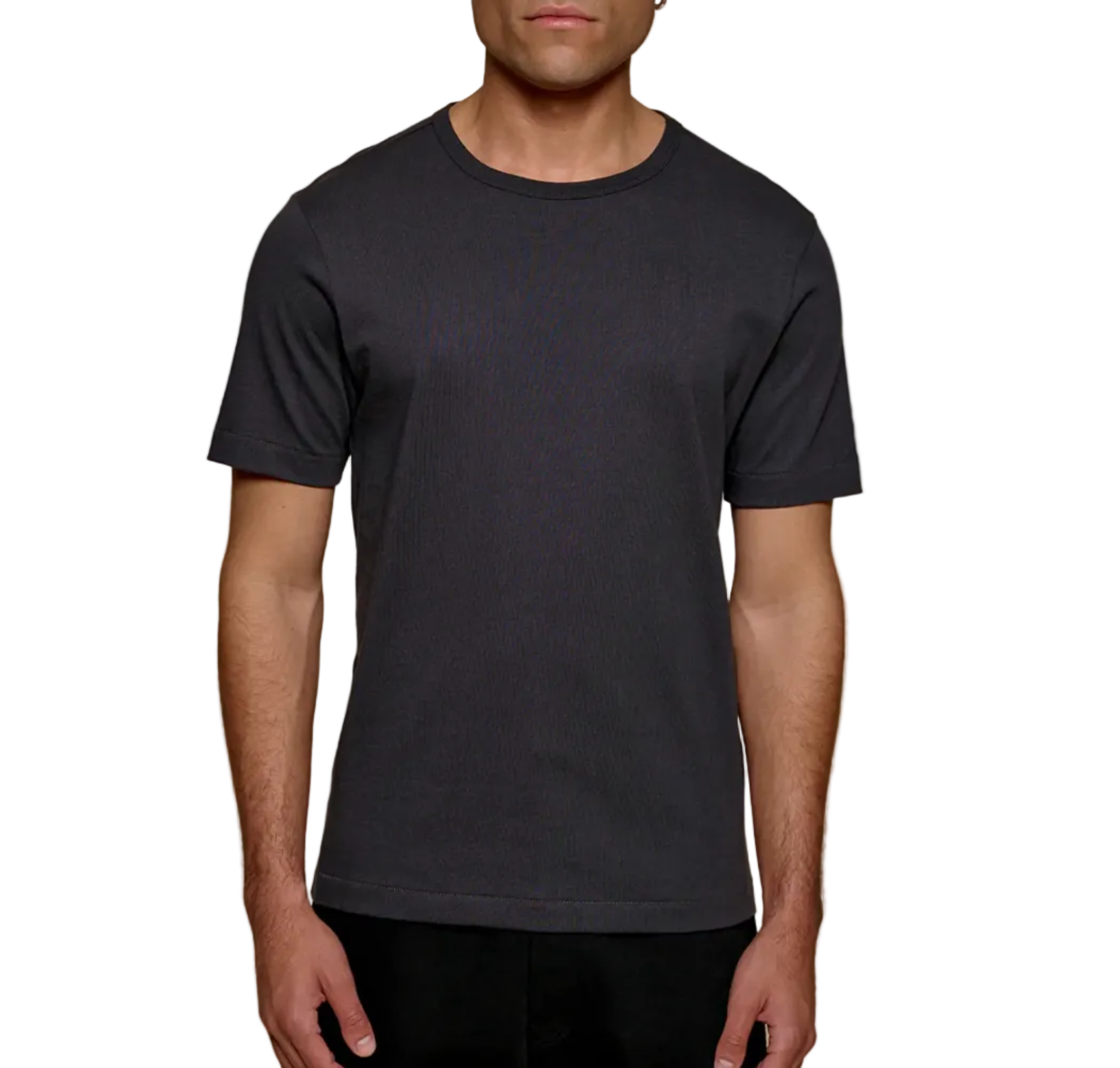 T-Shirt, Mid-Century Machine Refined Fit, Charcoal