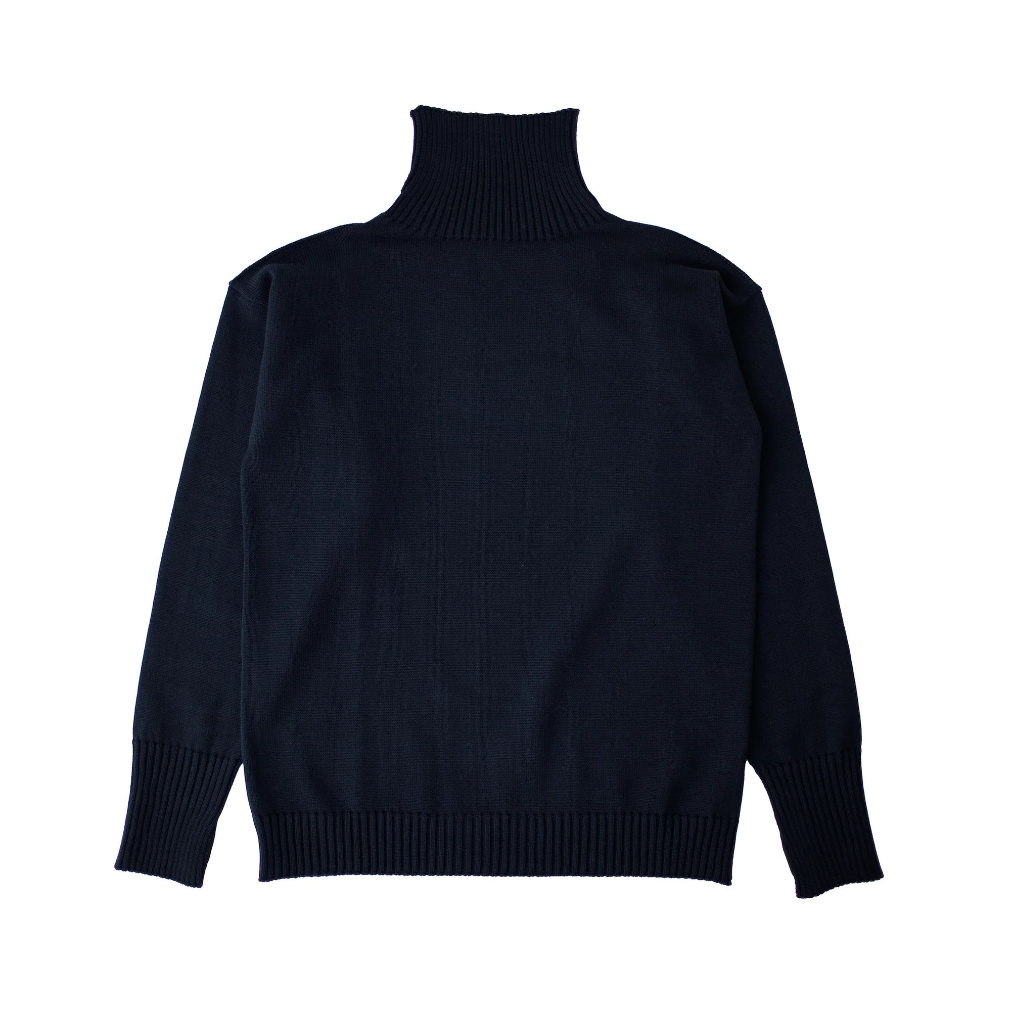 Seaman Turtleneck, Navy Blue-Sweatshirts-Andersen-Andersen-Motorious Copenhagen