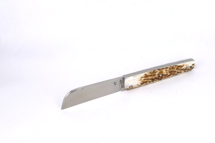 'Seurre' custom french pocket knife, Luxe series w Buck Horn handle and Shark Skin case-Knive og Værktøj-Passion France-Motorious Copenhagen
