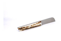 'Seurre' custom french pocket knife, Luxe series w Buck Horn handle and Shark Skin case-Knive og Værktøj-Passion France-Motorious Copenhagen