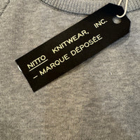 Sevan Pullover Knit, Mottled Grey-Sweatshirts-Nitto Knitwear-Motorious Copenhagen