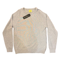 Sevan Pullover Knit, Mottled Grey-Sweatshirts-Nitto Knitwear-Motorious Copenhagen