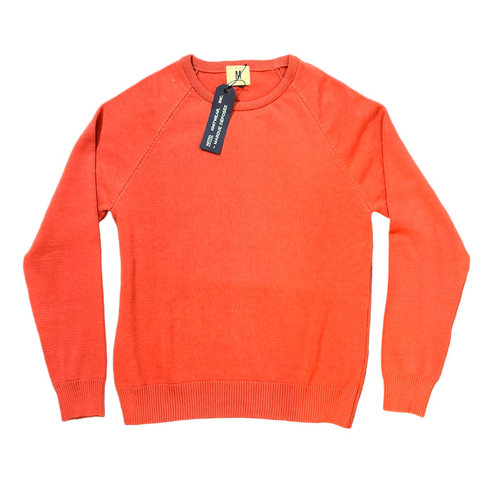 Sevan Pullover Knit, Terracotta-Sweatshirts-Nitto Knitwear-Motorious Copenhagen
