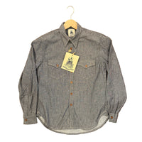 Shirt, Auburn/Blue/Grey-Skjorter-Captain Santors-Motorious Copenhagen