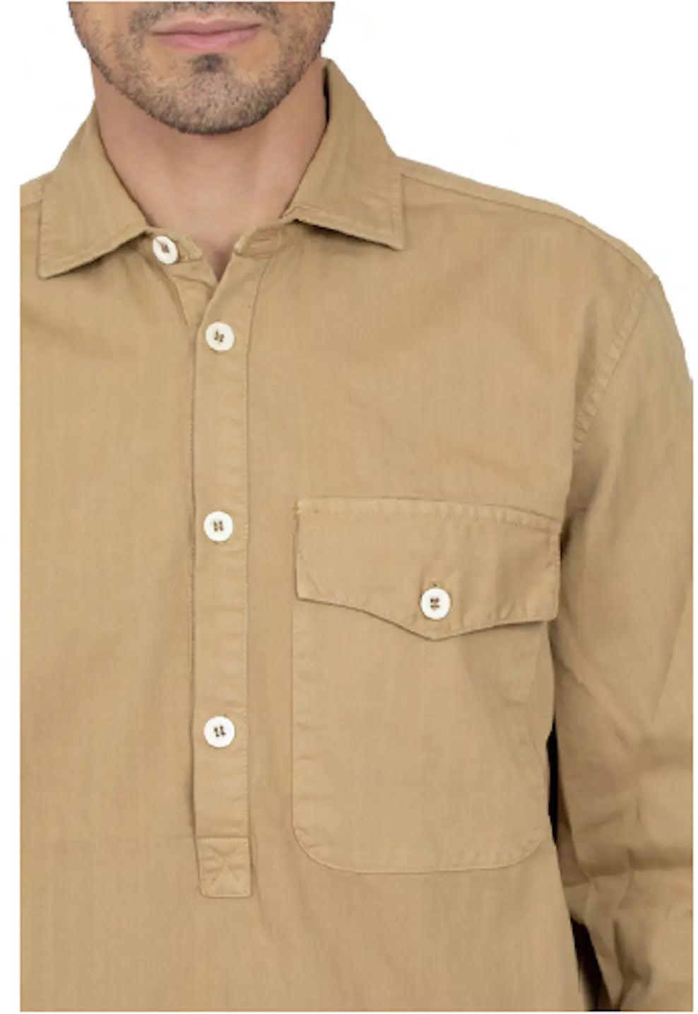 Shirt, Senf-Skjorter-Captain Santors-Motorious Copenhagen