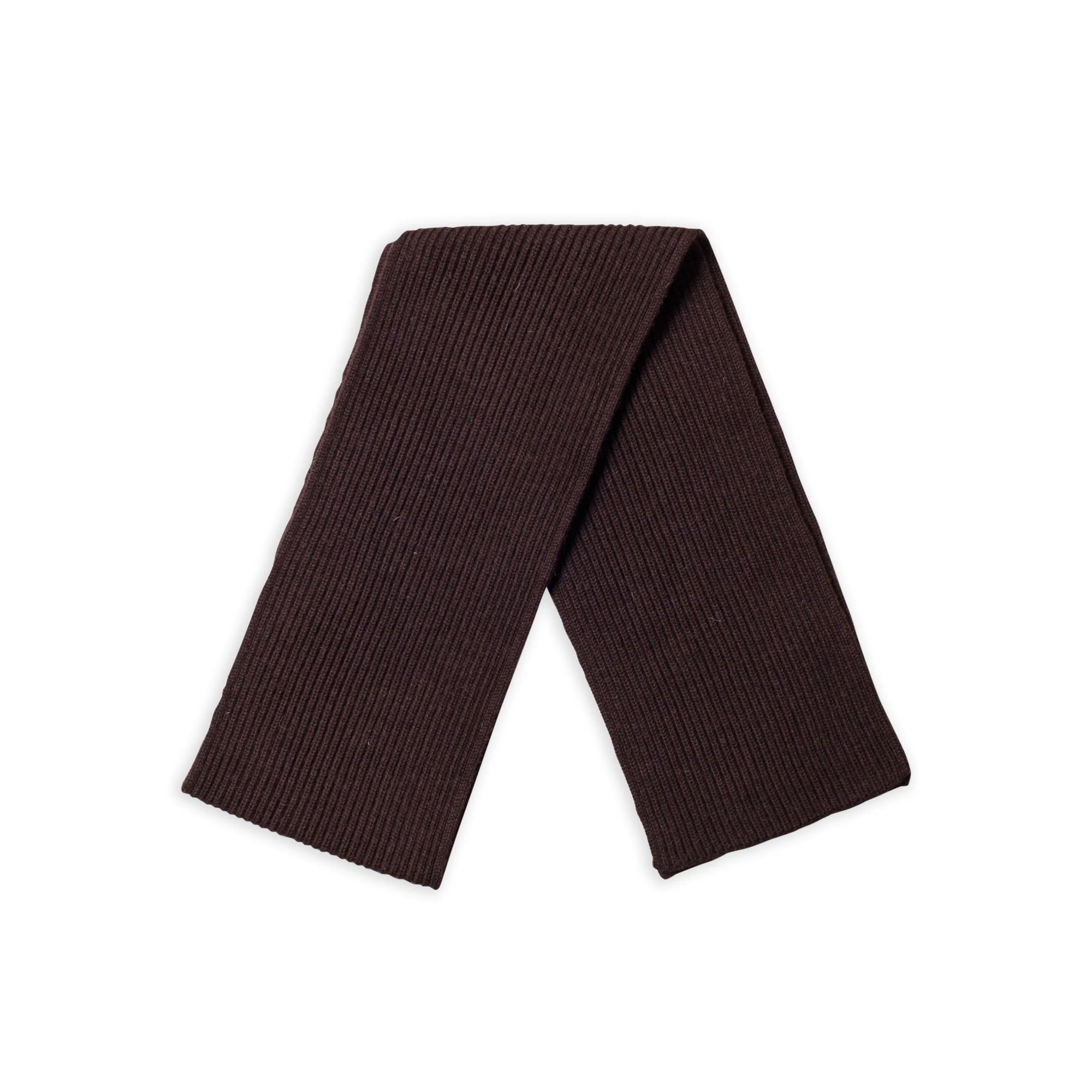 Short Scarf, Natural Brown-Halstørklæder-Andersen-Andersen-Motorious Copenhagen