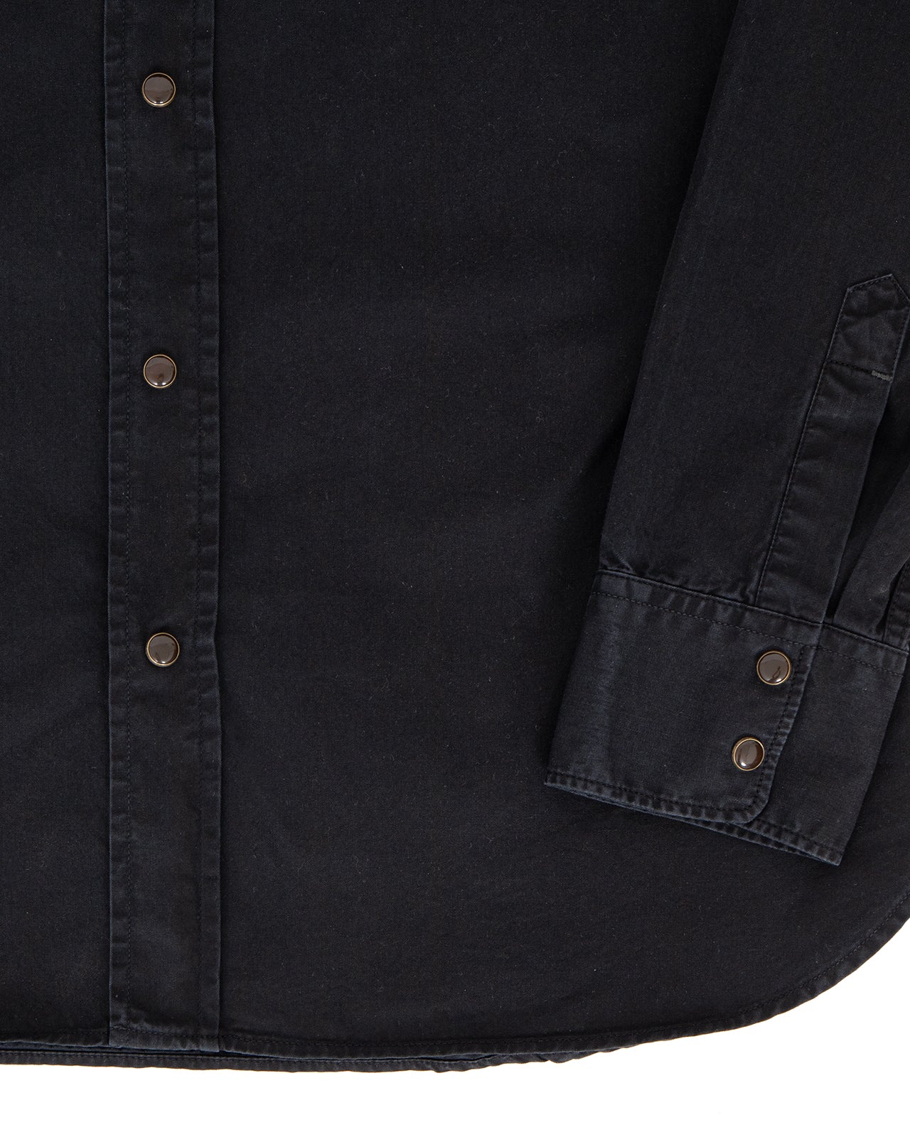 Sideras Shirt, Cotton Twill, Black-Skjorter-IndigoFera-Motorious Copenhagen