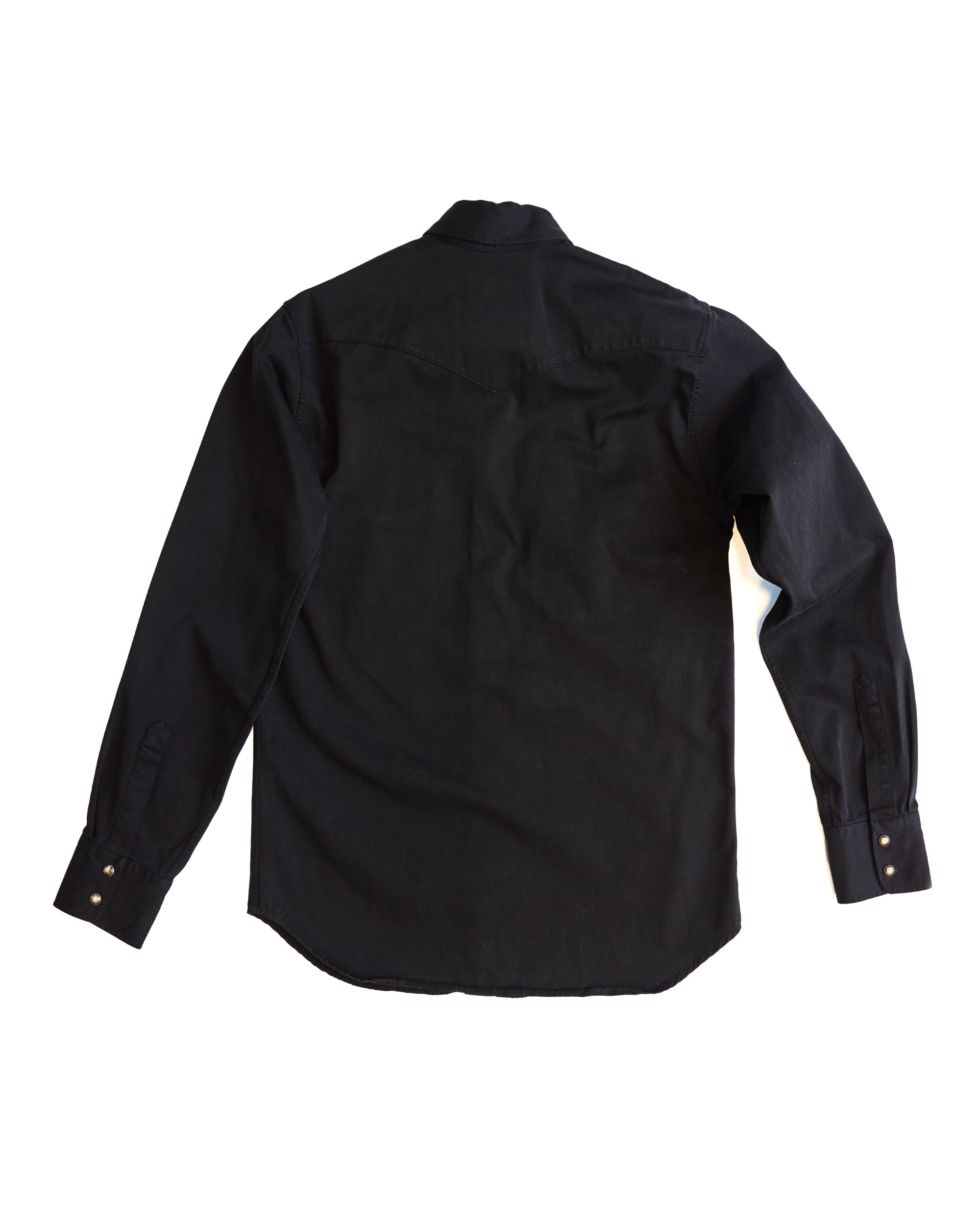 Sideras Shirt, Cotton Twill, Black-Skjorter-IndigoFera-Motorious Copenhagen