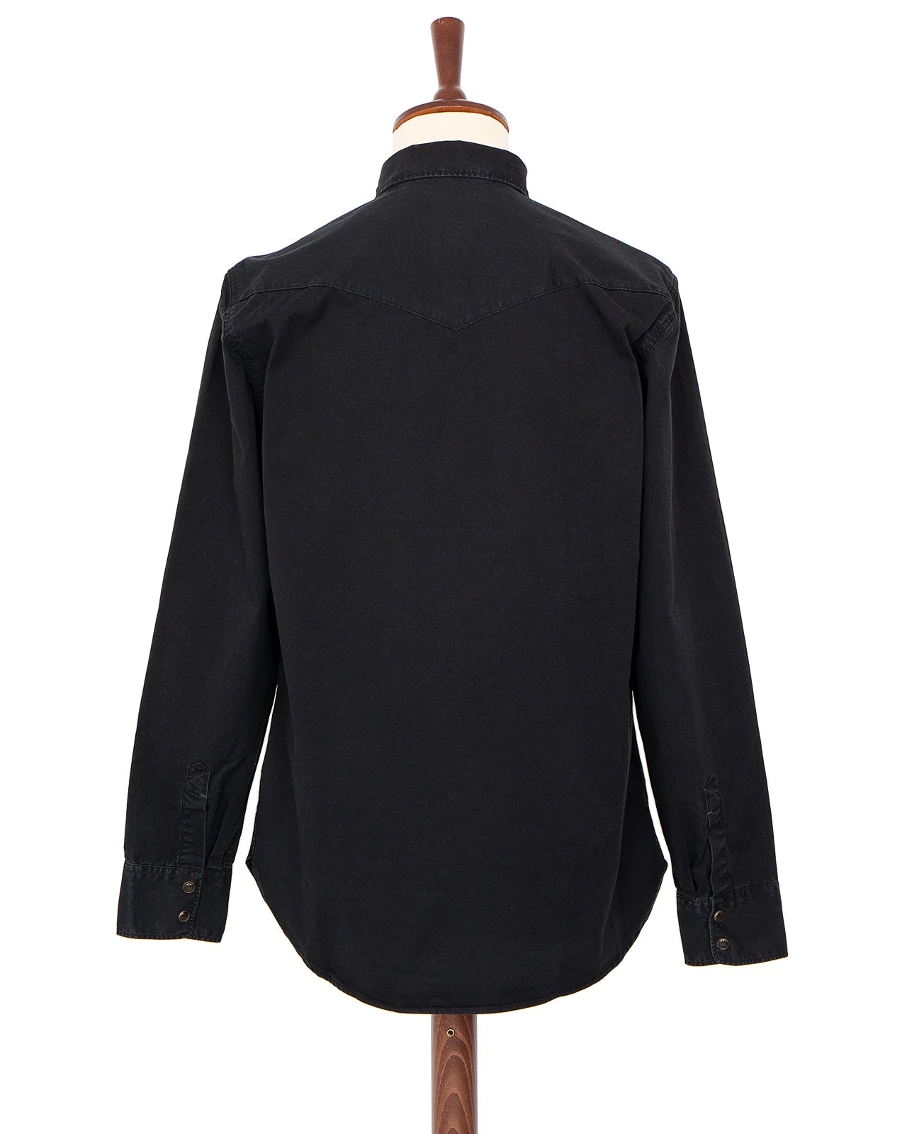 Sideras Shirt, Cotton Twill, Black-Skjorter-IndigoFera-Motorious Copenhagen