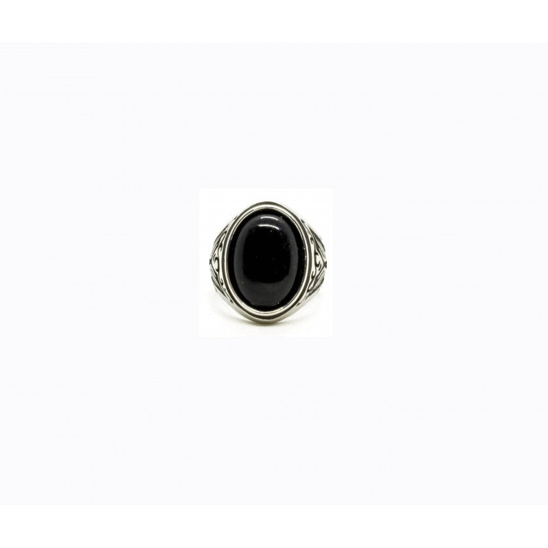 Signet Ring, Onyx-Ringe og Halskæder-Black Pearl Creations-Motorious Copenhagen